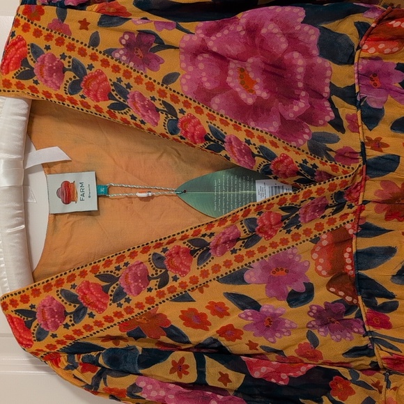 NWT Floral Dream Tiered FARM RIO dress - Picture 5 of 8